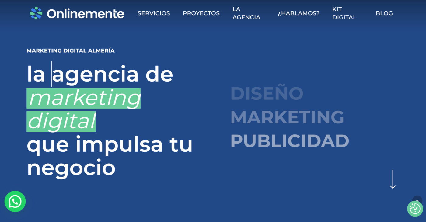 onlinemente agencia de marketing digital en almeria