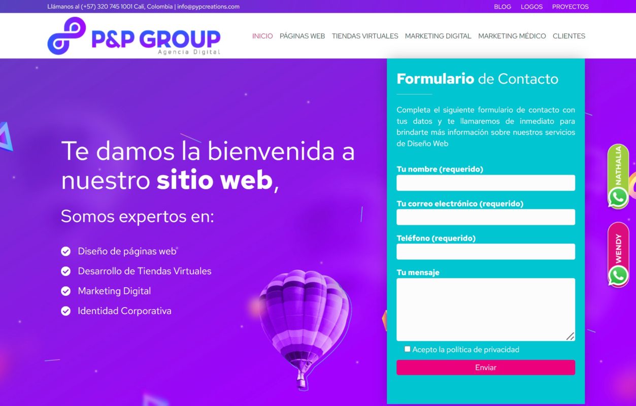 pepgroup agencia de marketing digital en cali