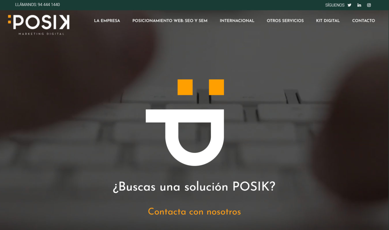 posik agencia de marketing digital en bilbao