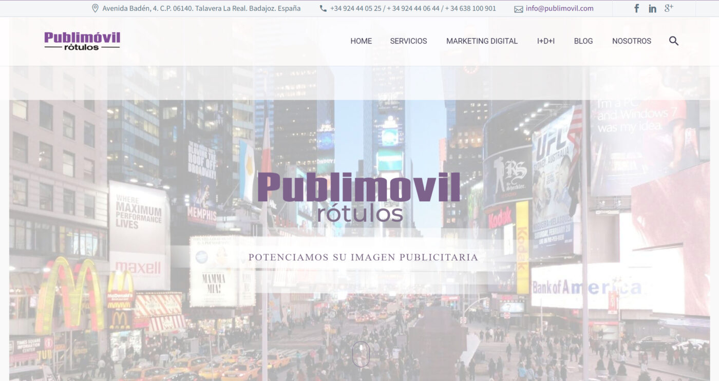 publimovil agencia de marketing digital en badajoz