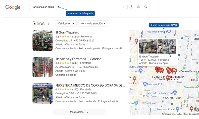 seo local para ferreterias