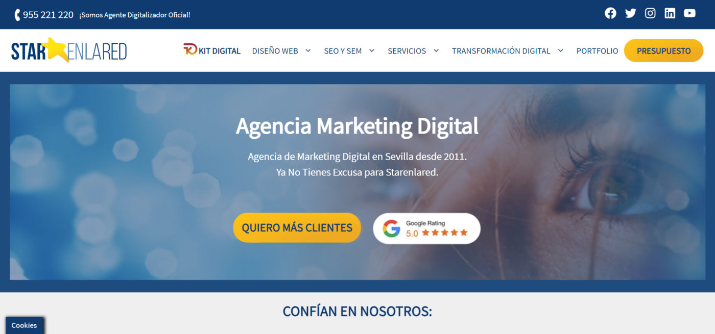 starenlared agencia de marketing digital en sevilla