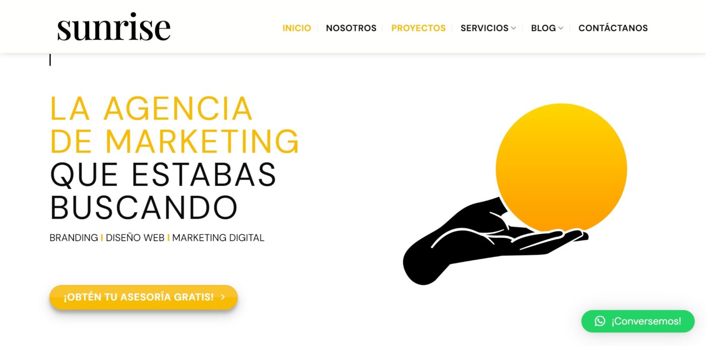 sunrise agencia de marketing digital en vina del mar