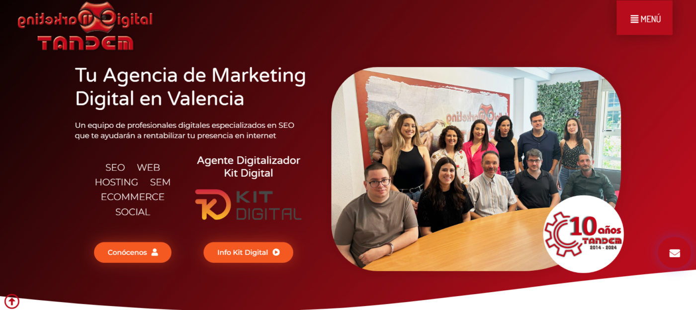 tandem marketing agencia de marketing digital en valencia