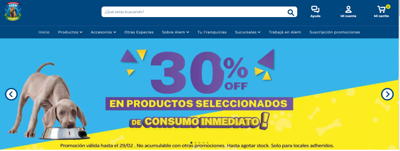 tienda en linea para veterinarias