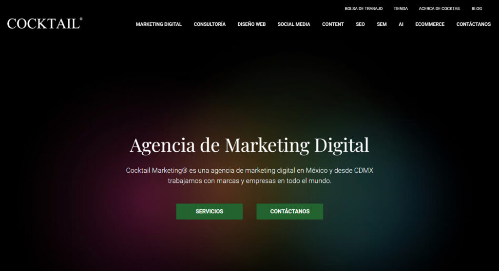 cocktail agencia de publicidad en cdmx