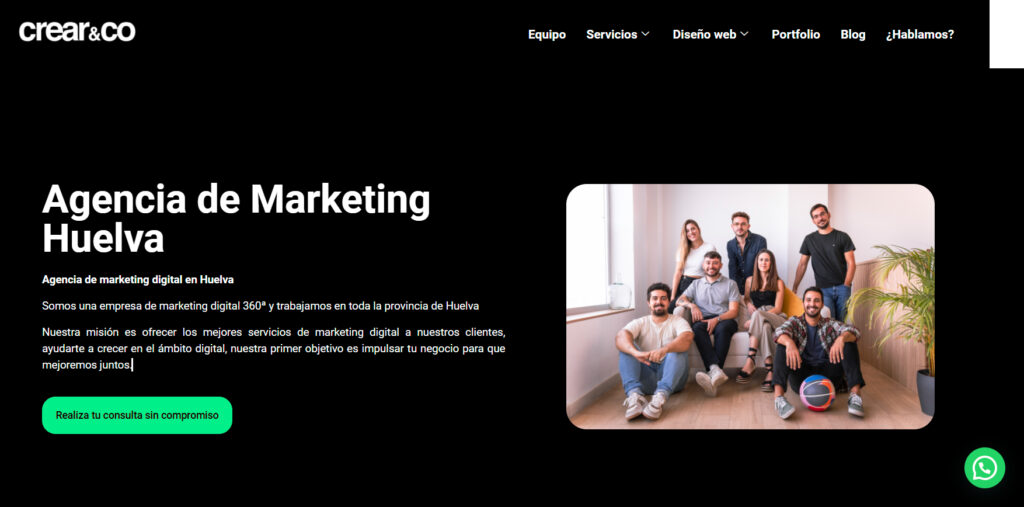 crear e co agencia de marketing digital en huelva