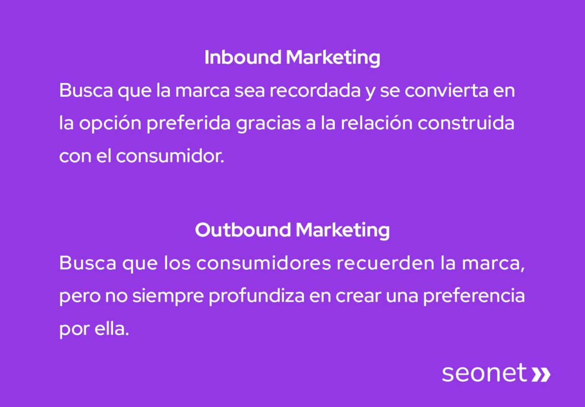 inbound y outbound marketing