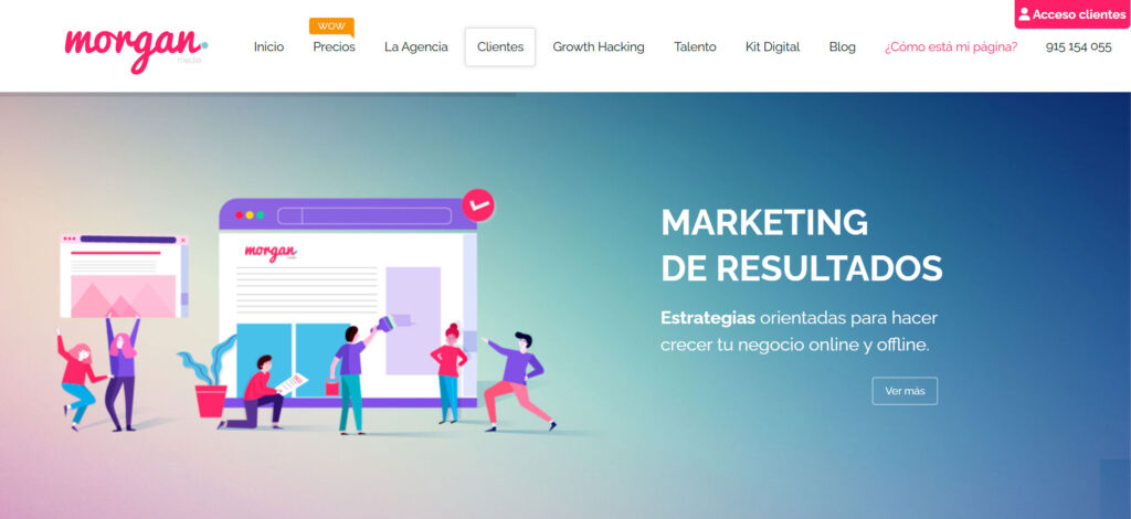 morgan media agencia de marketing digital en ciudad real