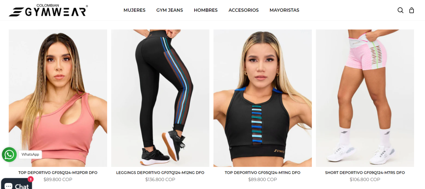 tienda de ropa deportiva