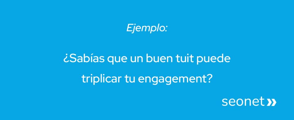 un tuit puede triplicar engagement