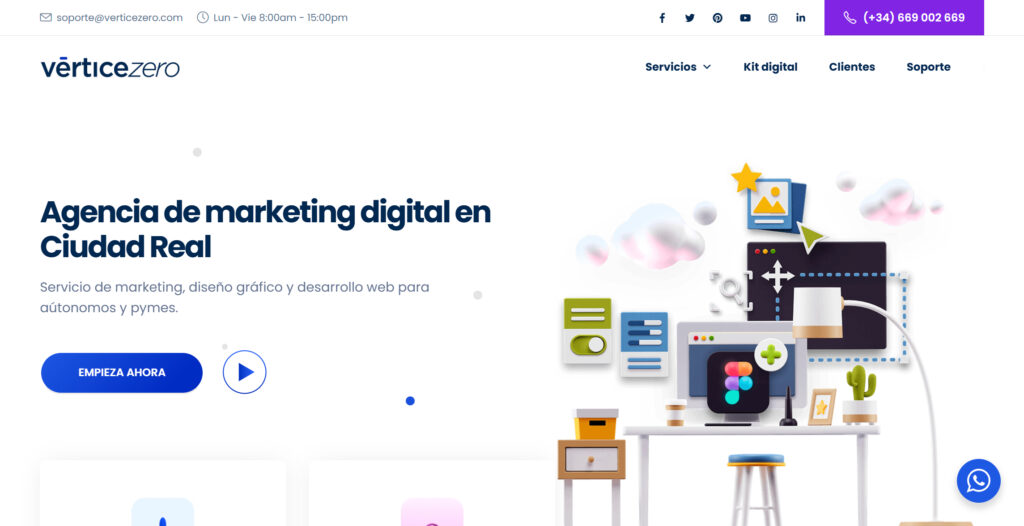 vertice zero agencia de marketing digital en ciudad real