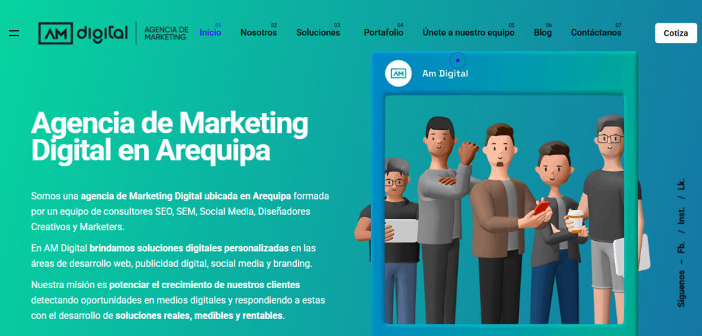 am digital agencia de publicidad en arequipa