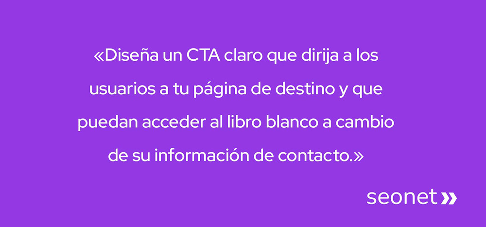 cta claro para whitepaper