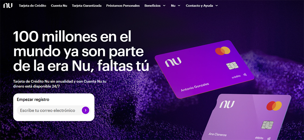 nubank en marketing financiero