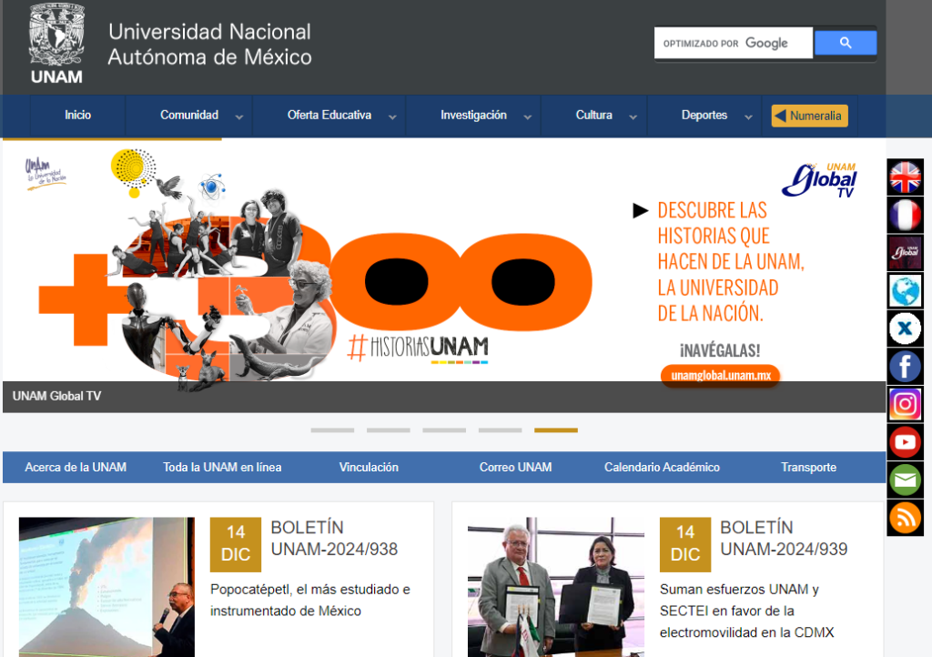 optimizar sitio web de la universidad