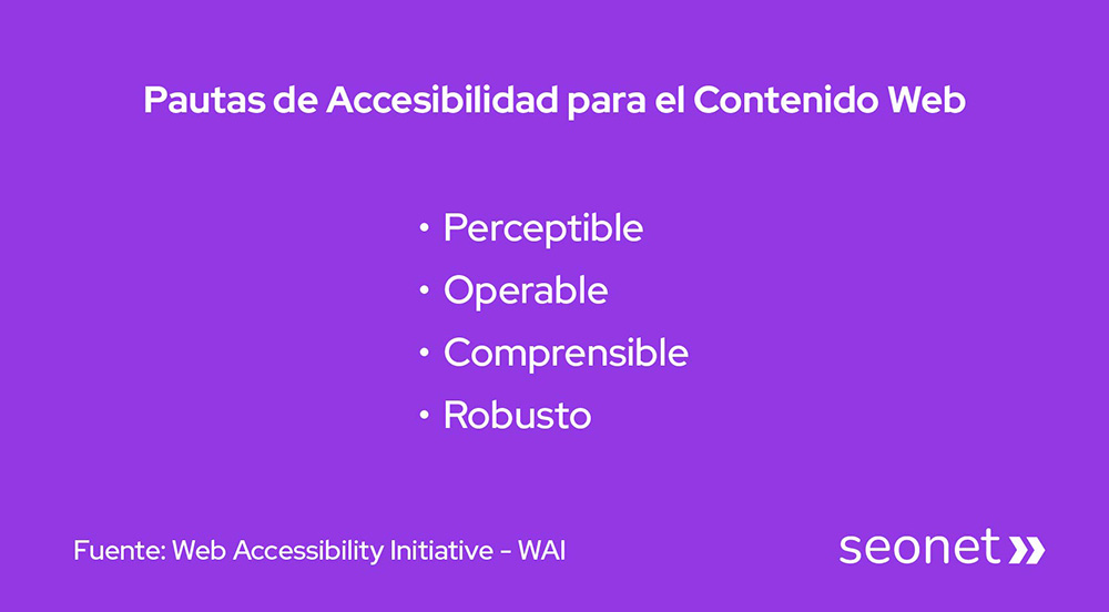 pautas de accesibilidad para contenido web en salud